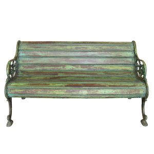 IRON & WOODEN BENCH