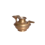 Brass Oil Pot-Lalji Handicrafts