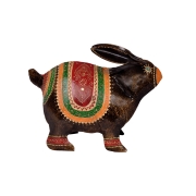 Iron Handpainted Rabbit-Lalji Handicrafts
