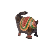 Iron Handpainted Rabbit-Lalji Handicrafts