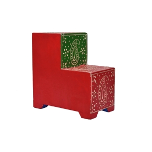 Wooden Ceramic Chest Drawer-Lalji Handicrafts